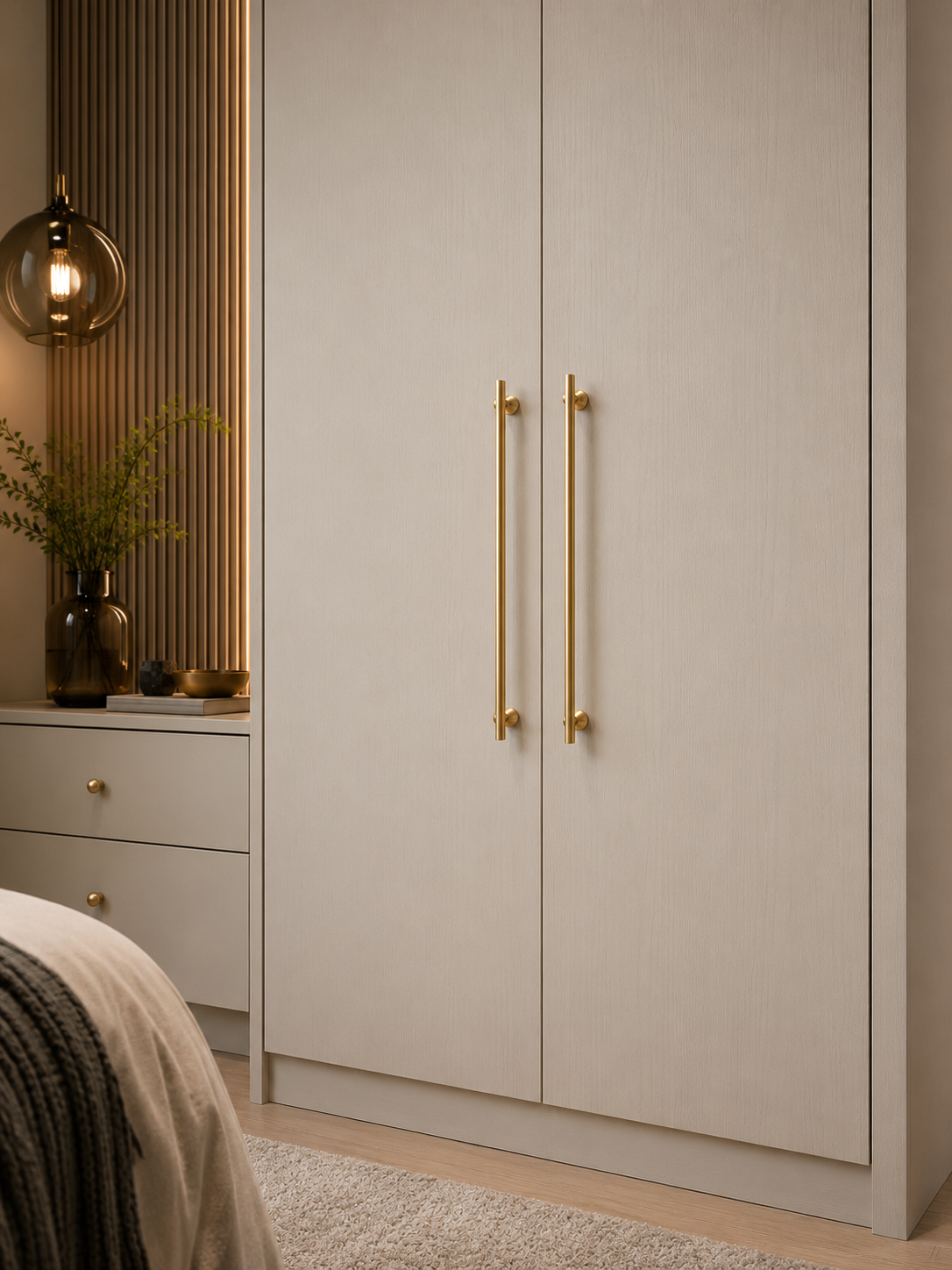 Goblet Solid Brass Cabinet Handles | Modular Kitchen Handles