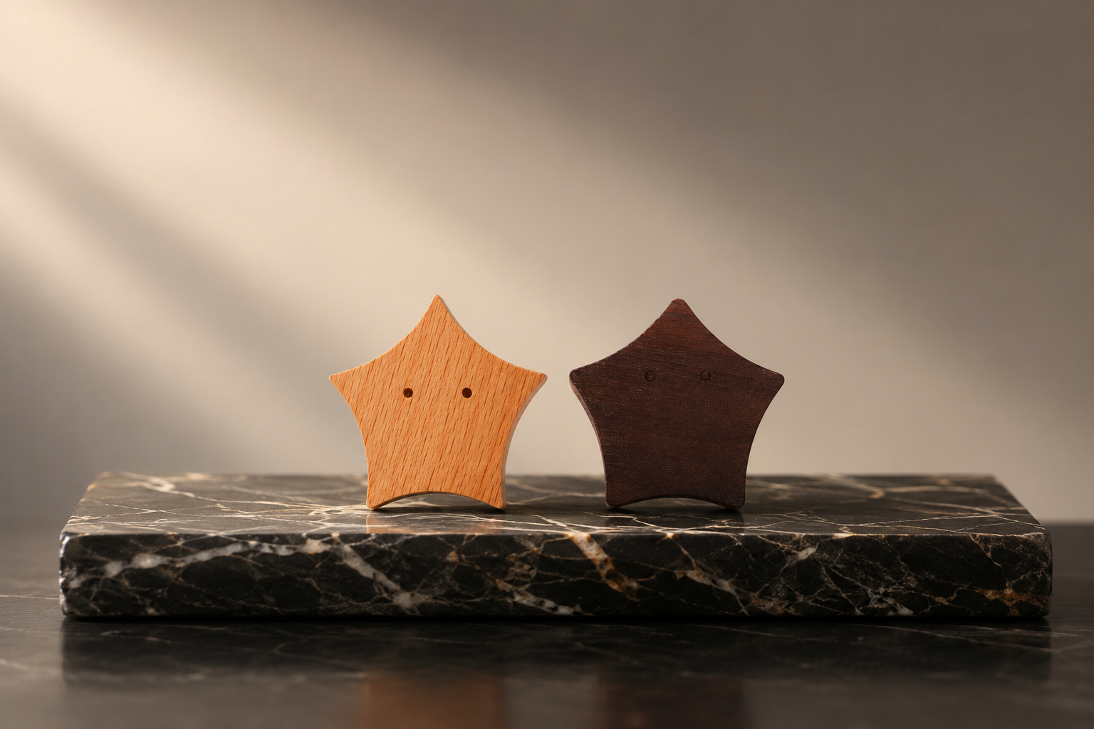 Starfish Wood Knob | Kids Wooden Cabinet Knob India