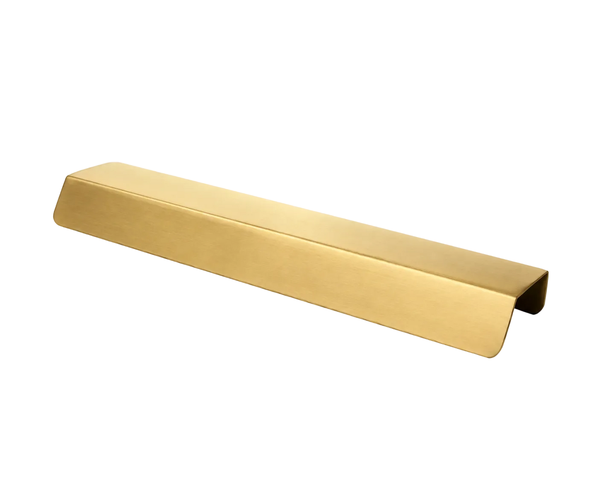 Luxury Brass Profile Handles for Kitchen Drawers & Wardrobes | Brass Essence