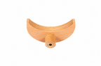 Crescent Moon Wooden Knob for Wardrobes & Drawers