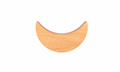 Crescent Moon Wooden Knob for Wardrobes & Drawers