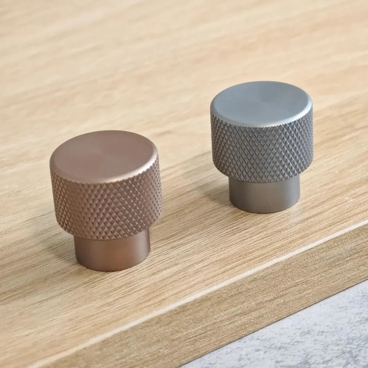 Textured Bar & Knob Handle Set – Modern Industrial Design 3