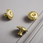 Sovereign Cabinet & Drawer Knob | Brass Essence