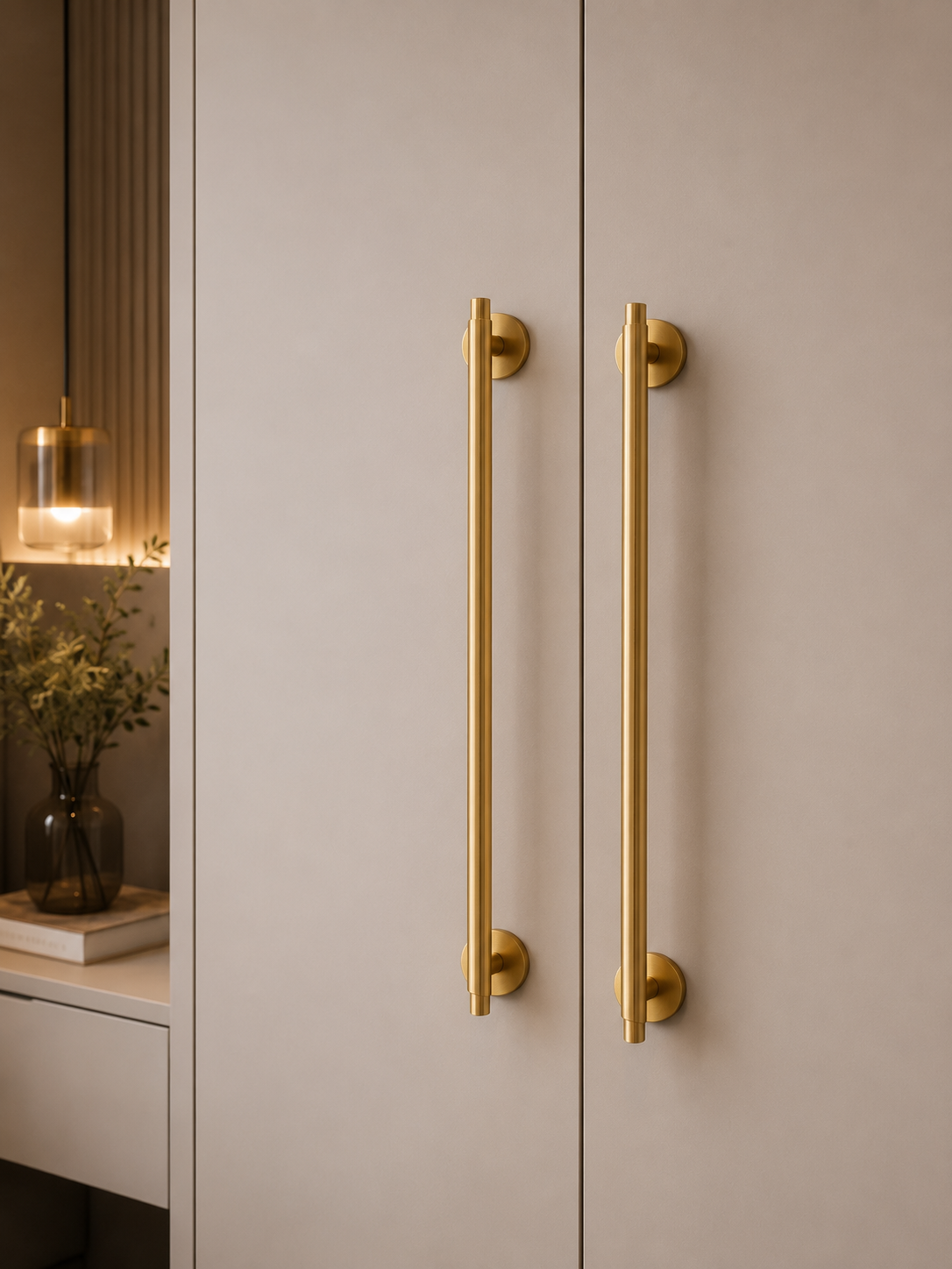 Concentra Luxe Brass Collection | Solid Brass Cabinet & Architectural Handles