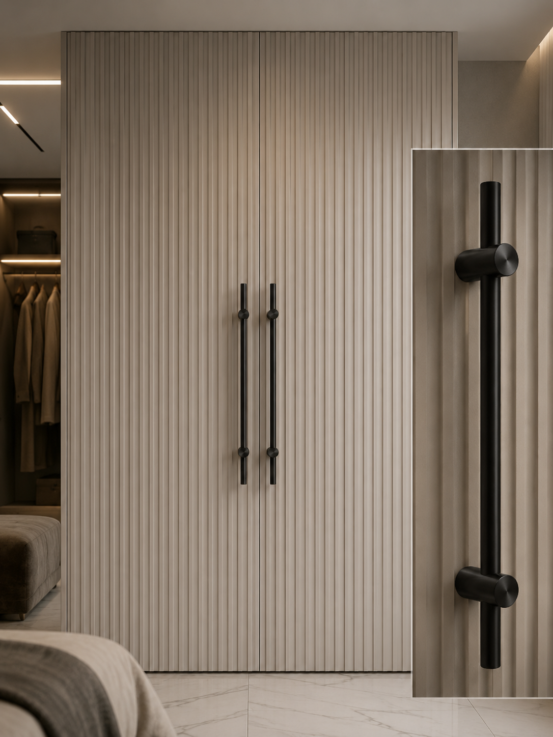 Adjustable Solid Brass Bar Handles | Premium Cabinet Handles