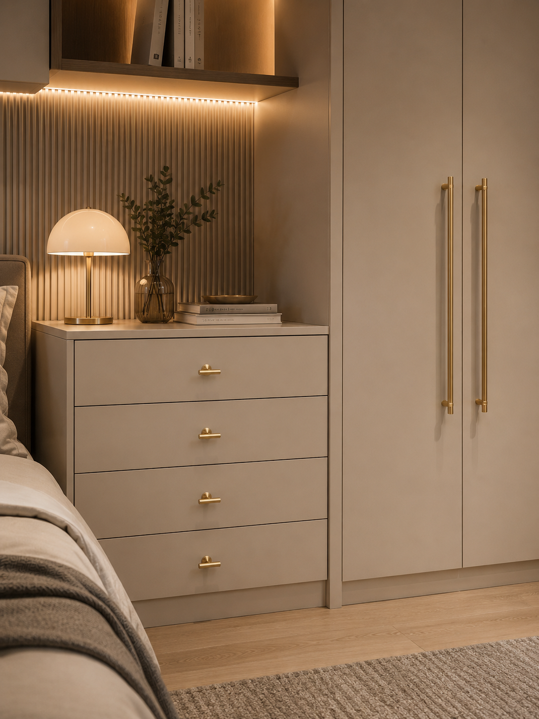 Goblet Solid Brass Cabinet Handles | Modular Kitchen Handles