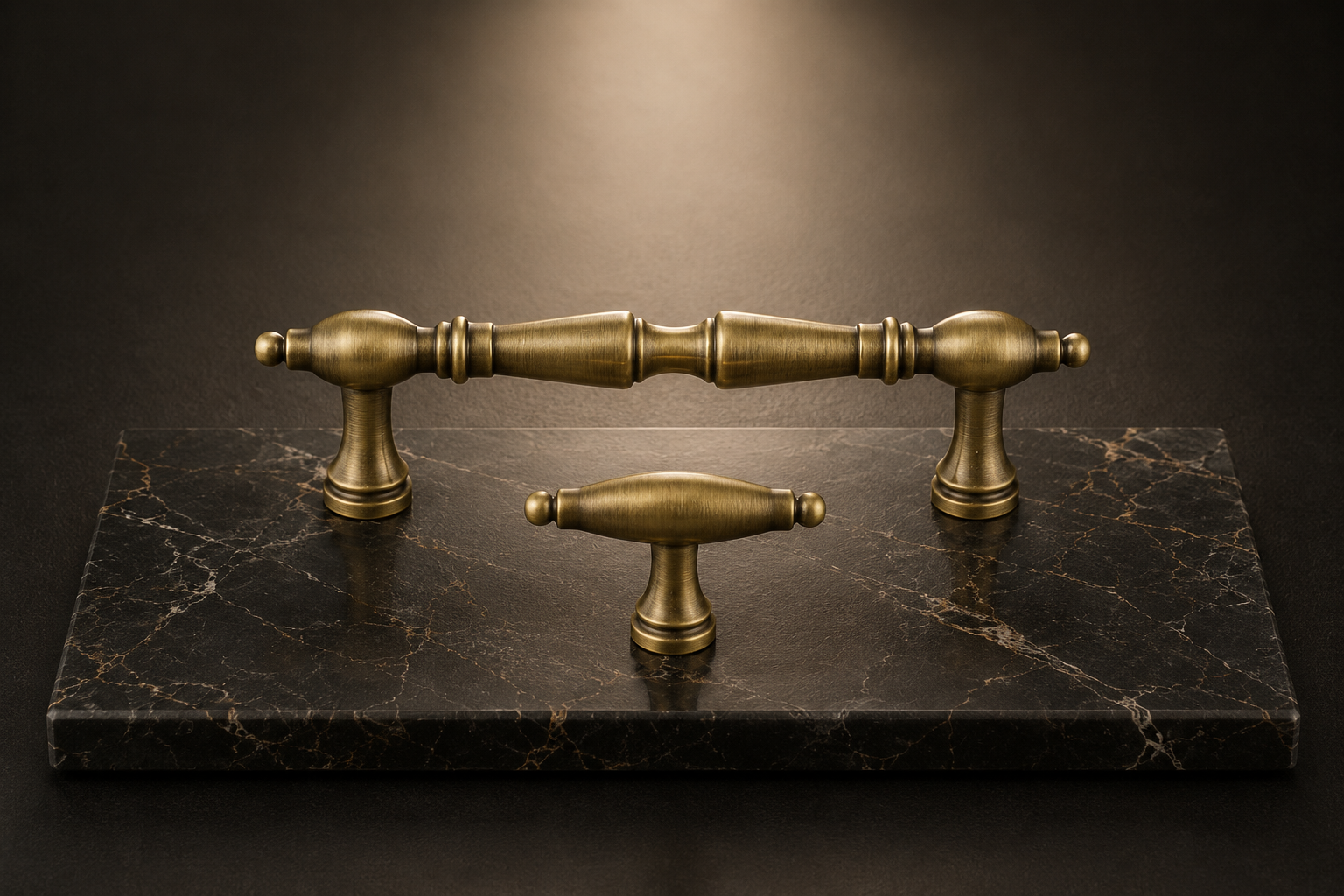 Brushed Bronze Brass Bar Handle Collection | Vintage Handles