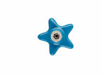 Star Ceramic Kids Cabinet Knob – White & Blue | Brass Essence