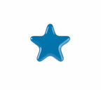 Star Ceramic Kids Cabinet Knob – White & Blue | Brass Essence