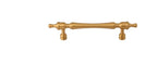 Classic Vintage Spindle Cabinet Handle Gold Finish | Brass Essence