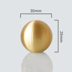 Round Ball Cabinet Knob Gold, Black & Bronze | Brass Essence
