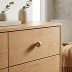 Round Ball Cabinet Knob Gold, Black & Bronze | Brass Essence
