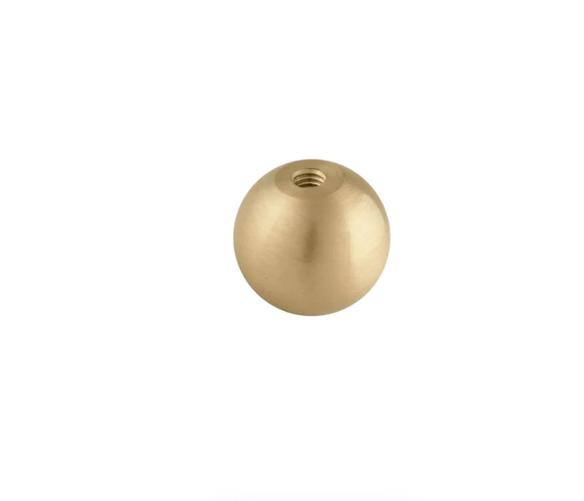 Round Ball Cabinet Knob Gold, Black & Bronze | Brass Essence