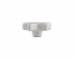 Star Ceramic Kids Cabinet Knob – White & Blue | Brass Essence