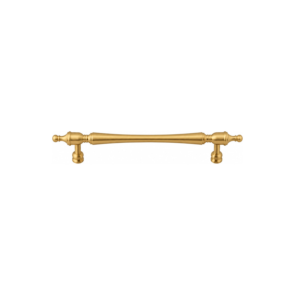 Classic Vintage Spindle Cabinet Handle Gold Finish | Brass Essence