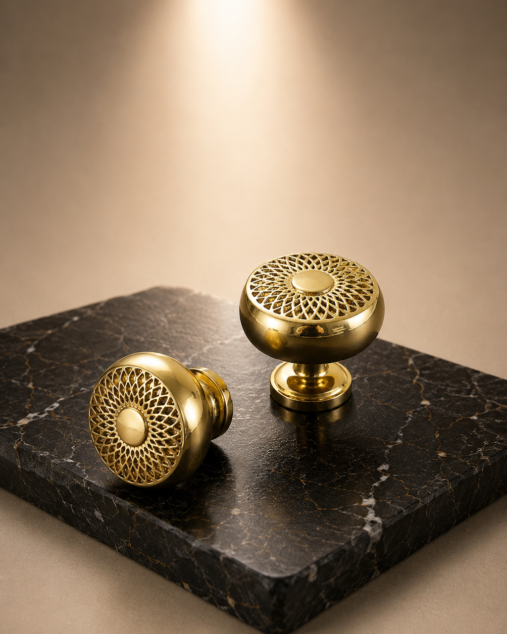 Mahi Amerock Brass Cabinet Knob | Solid Brass | Brass Essence