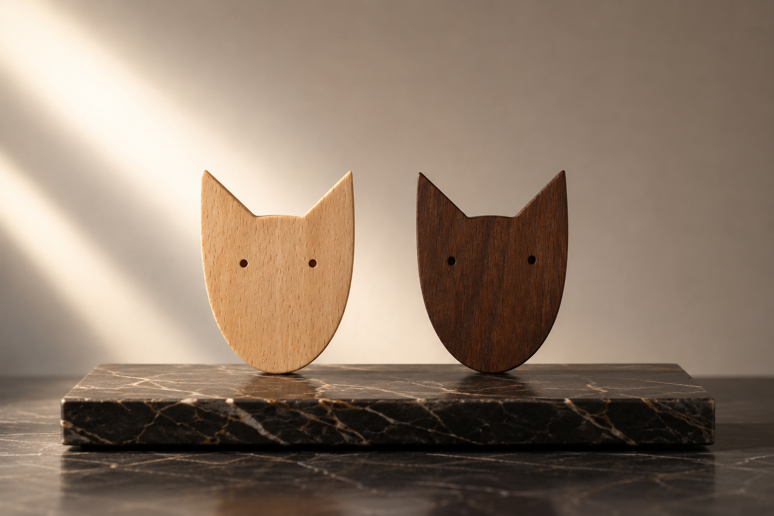 Fox Wood Knob | Premium Wooden Cabinet Knob India