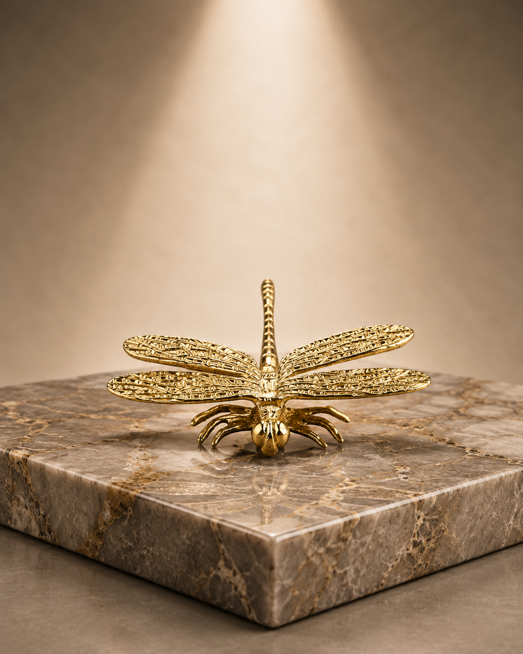 Dragonfly Solid Brass Cabinet Pull | Brass Essence India