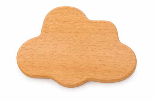 Cloud Wood Knob | Premium Wooden Cabinet Knob India