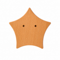 Starfish Wood Knob | Kids Wooden Cabinet Knob India