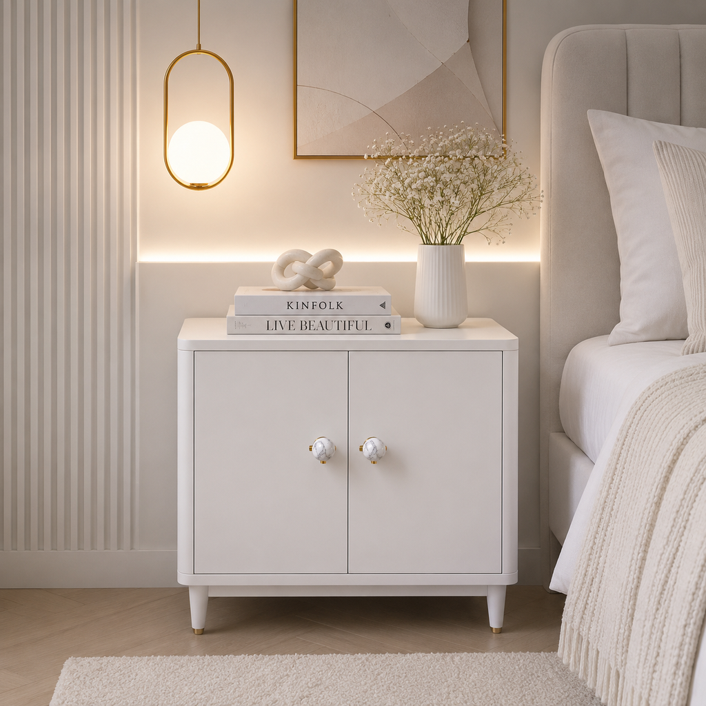 Natural Crystal Ball Brass Cabinet Knob | Luxury Crystal Knob