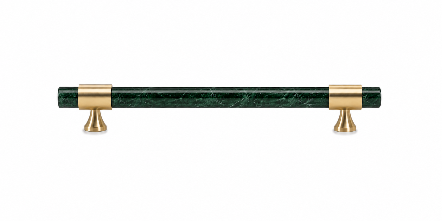 Carrara Luxe Marble & Brass Cabinet Collection | Marble Handles