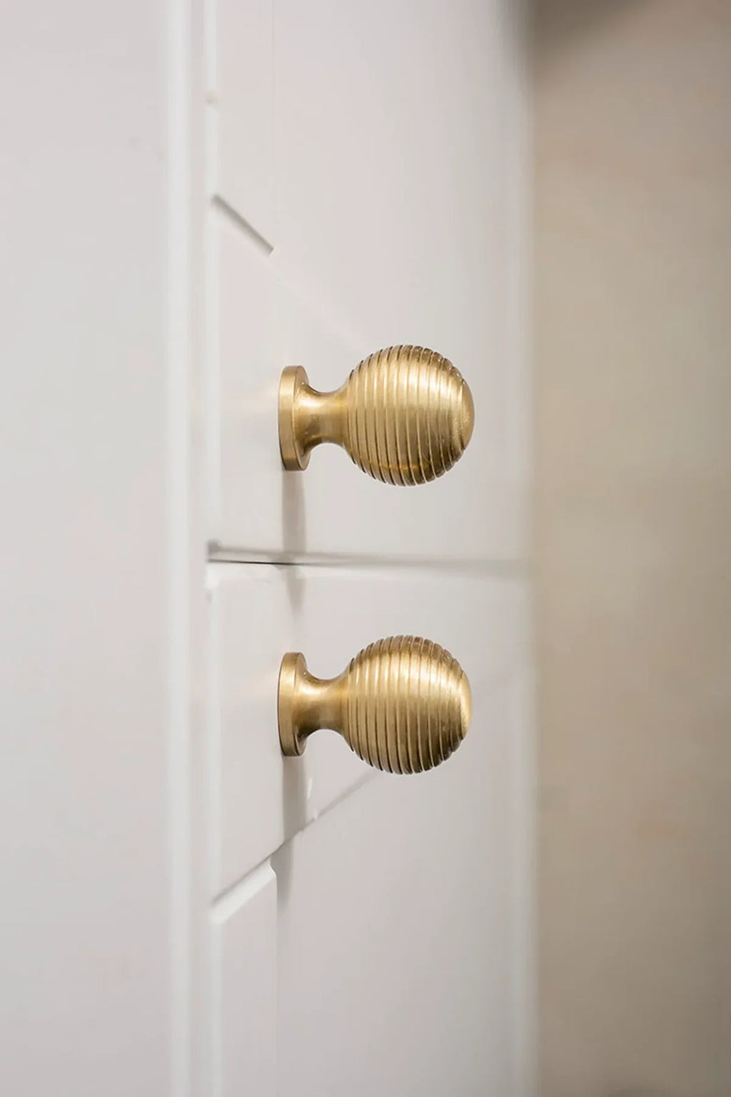 Alexander & Wicks Brass Knob Luxury Brushed Finish
