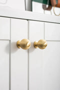 Alexander & Wicks Brass Knob Luxury Brushed Finish