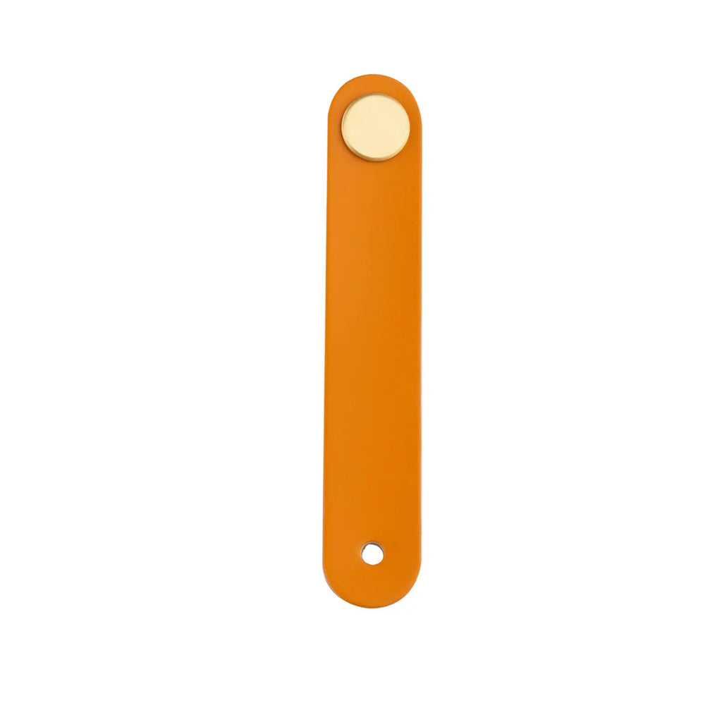 Leather & Brass Strap Cabinet Pulls | Premium Leather Handles