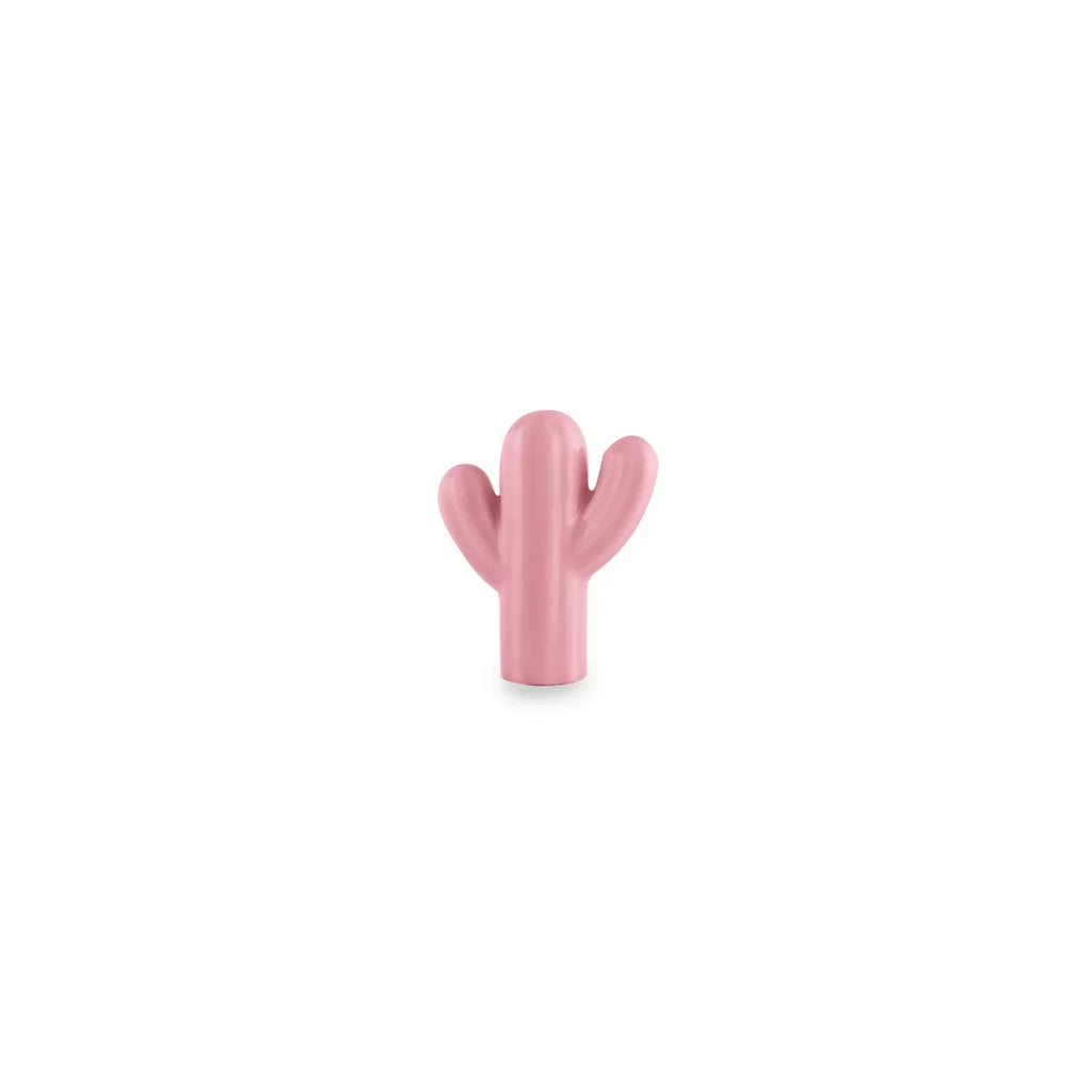 Ceramic Cactus Kids Cabinet Knob | Brass Essence
